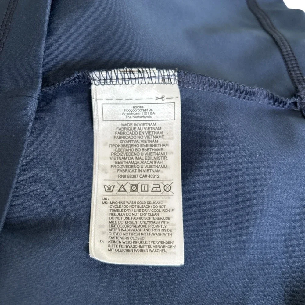 Adidas Quarter‎ Zip Men's Medium 1/4 Zip Pullover Golf Preppy Performance Shirt